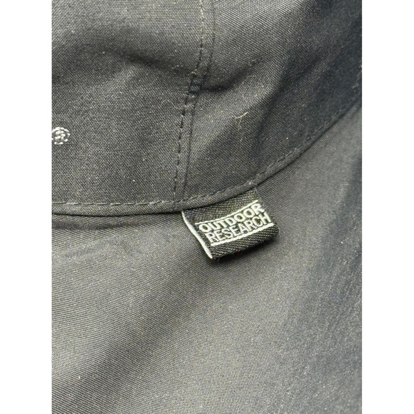 Outdoor Research Hat Mens Medium Black Gore-Tex Seattle Sombrero Rain Waterproof - Picture 4 of 7